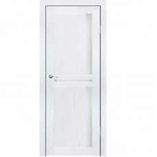 Дверное полотно остекленное Эль Порте (700x2000) ПВХ (Ясень белый)
