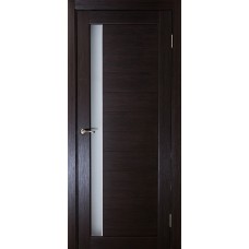 Дверное полотно остекленное Пиано (900x2000) ПВХ (Венге)