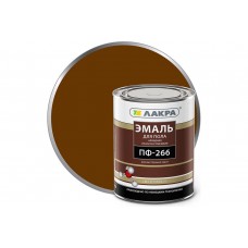 Эмаль ЛАКРА ПФ-266 желто-коричневая (1кг)