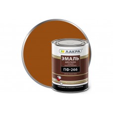 Эмаль ЛАКРА ПФ-266 золотисто-коричневая (1кг)