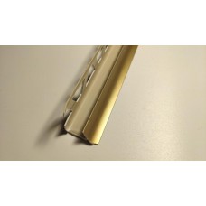 Раскладка внутренняя для плитки 8 мм, Металлик золотистый (2,5 м)