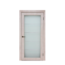 Дверное полотно остекленное Легро (800x2000) ПВХ (Дуб Серый)