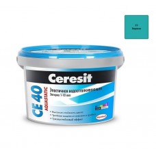 Затирка Ceresit Aquastatic CE 40 Бирюза, 2 кг