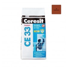 Затирка Ceresit CE 33/2 кирпичная (2,0кг)